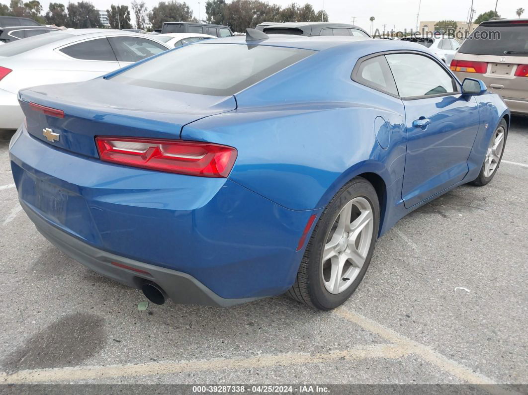 2018 Chevrolet Camaro 1lt Blue vin: 1G1FB1RX1J0134505