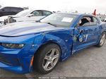 2018 Chevrolet Camaro 1lt Blue vin: 1G1FB1RX1J0134505