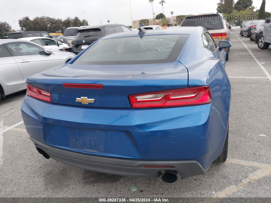 2018 Chevrolet Camaro 1lt Blue vin: 1G1FB1RX1J0134505