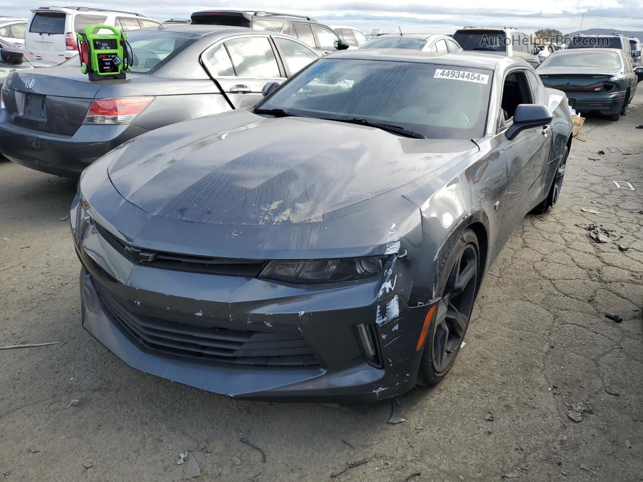 2018 Chevrolet Camaro Lt Черный vin: 1G1FB1RX1J0154513