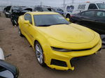 2018 Chevrolet Camaro Lt Yellow vin: 1G1FB1RX1J0163406