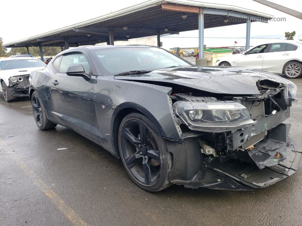 2018 Chevrolet Camaro Lt Gray vin: 1G1FB1RX1J0185938