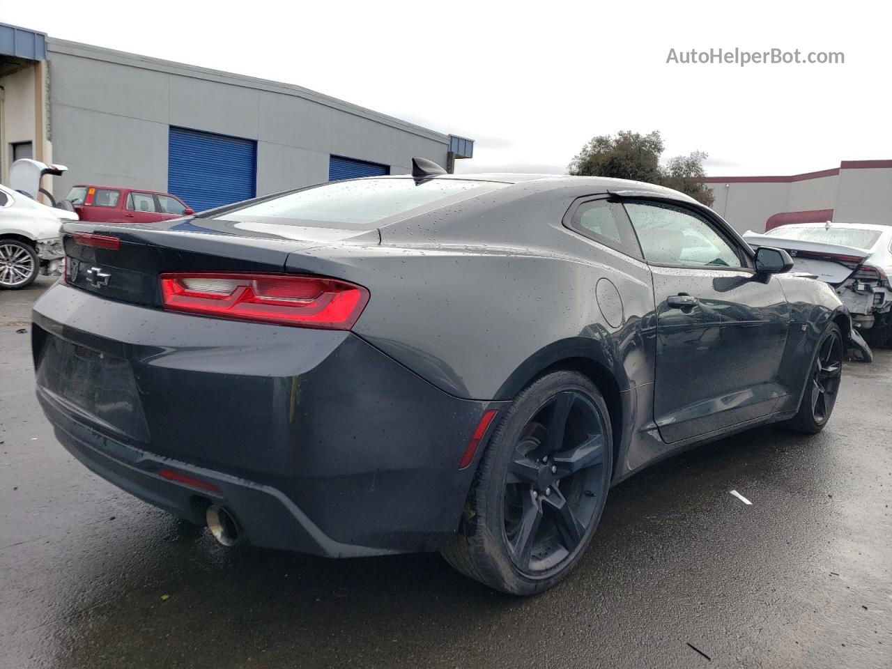 2018 Chevrolet Camaro Lt Gray vin: 1G1FB1RX1J0185938