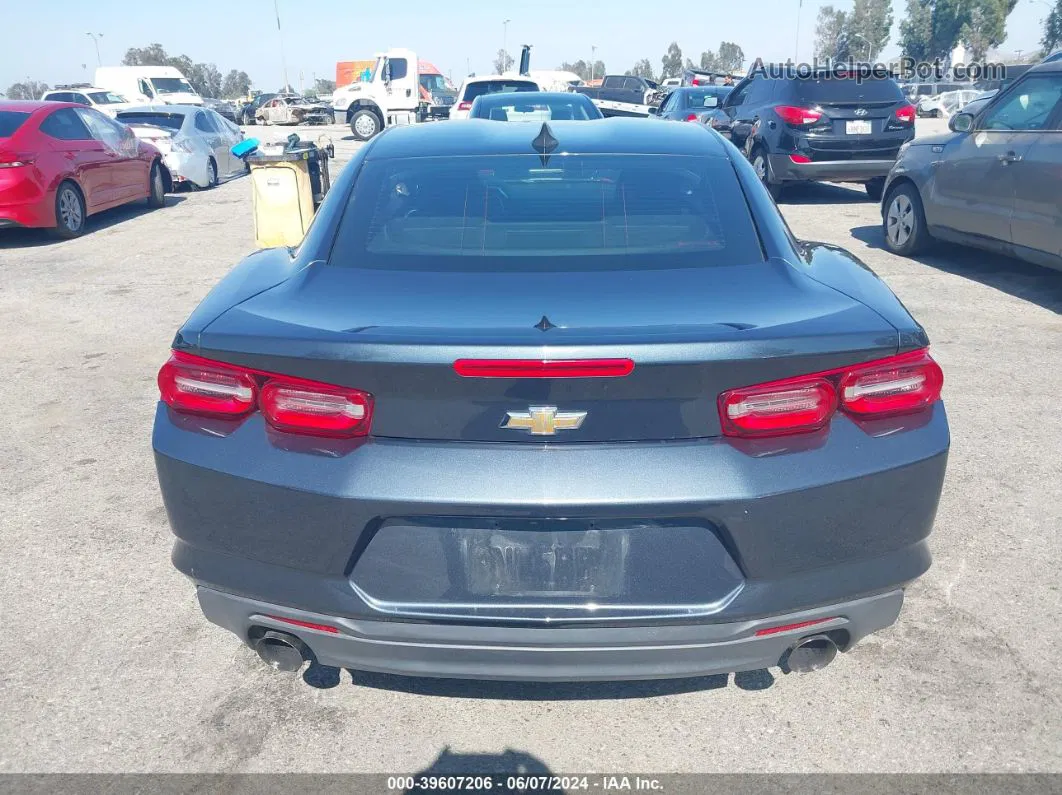 2020 Chevrolet Camaro Rwd  1ls Gray vin: 1G1FB1RX1L0110210