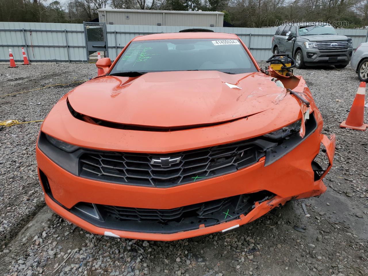 2020 Chevrolet Camaro Ls Orange vin: 1G1FB1RX1L0142087