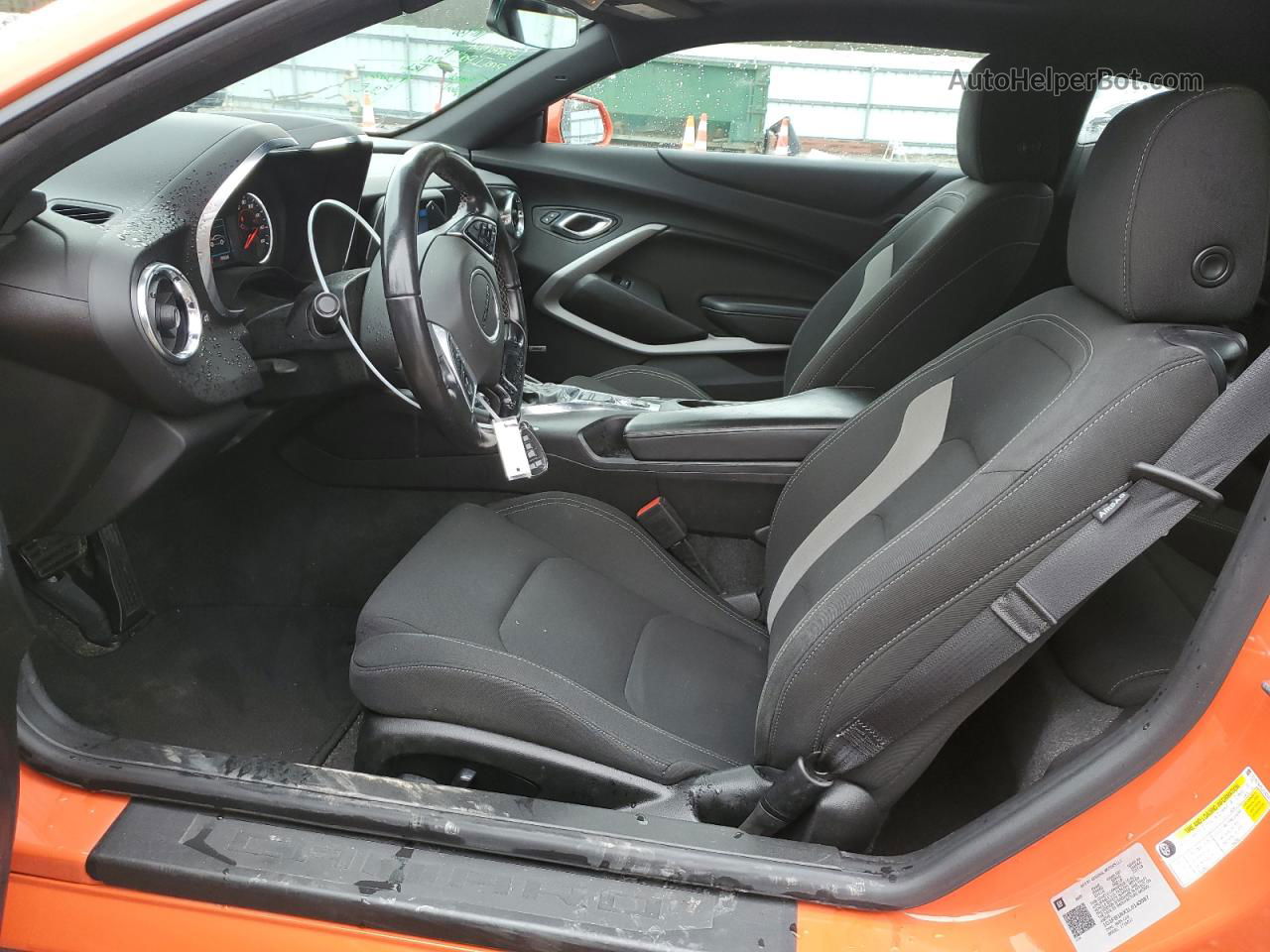 2020 Chevrolet Camaro Ls Orange vin: 1G1FB1RX1L0142087