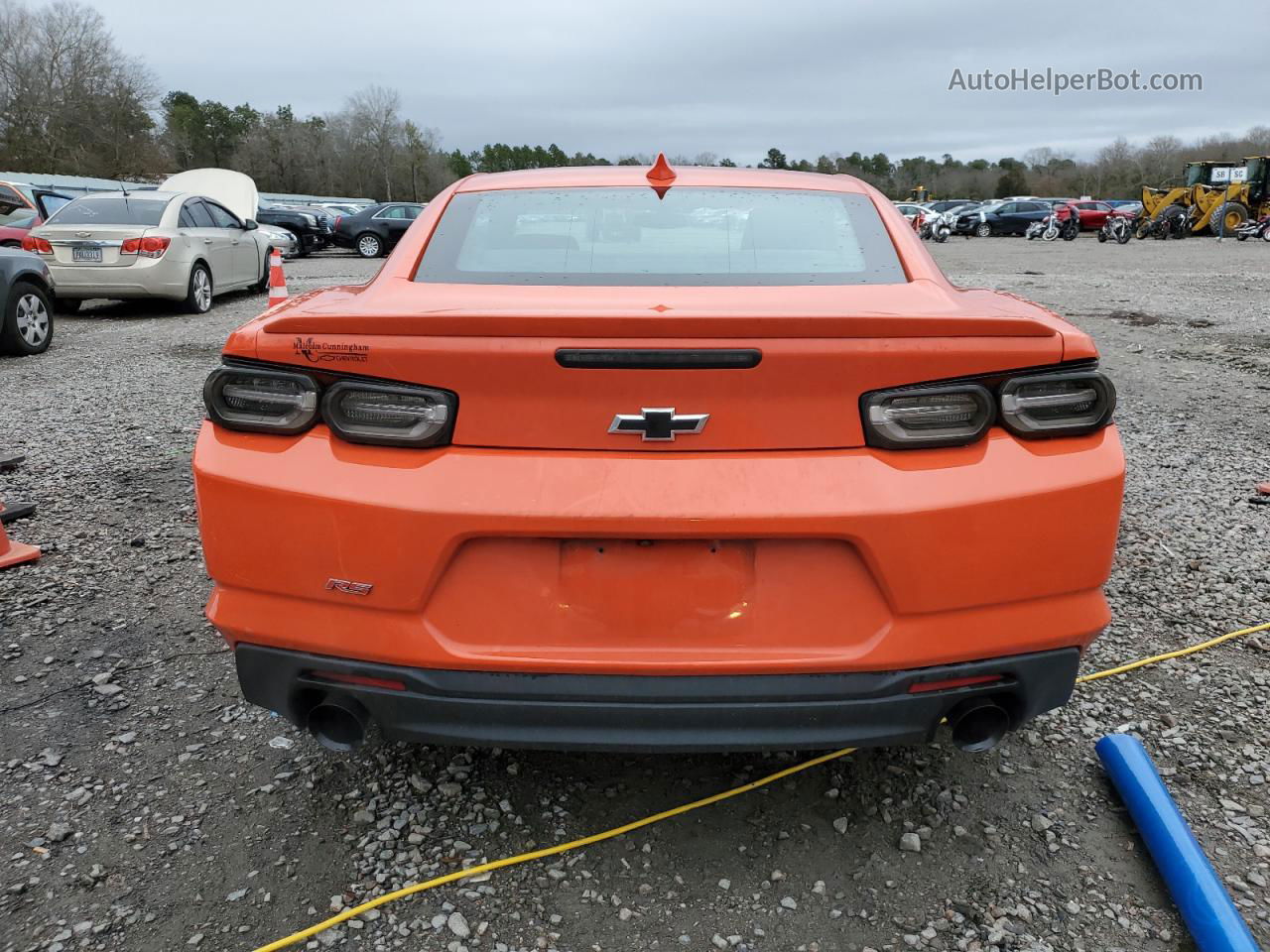 2020 Chevrolet Camaro Ls Orange vin: 1G1FB1RX1L0142087