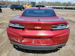 2018 Chevrolet Camaro Lt Burgundy vin: 1G1FB1RX2J0123691