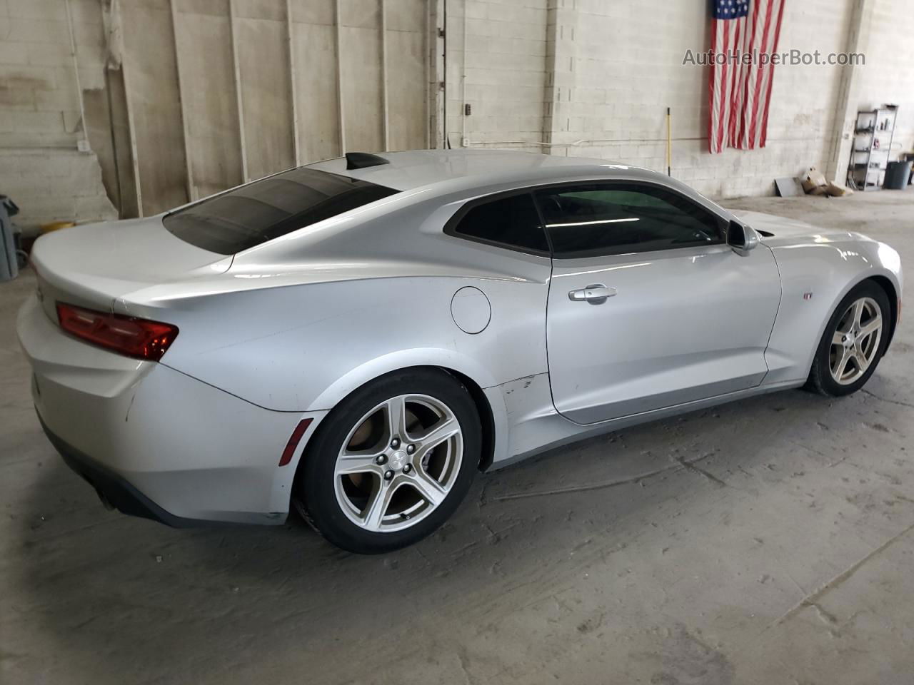 2018 Chevrolet Camaro Lt Silver vin: 1G1FB1RX2J0127000