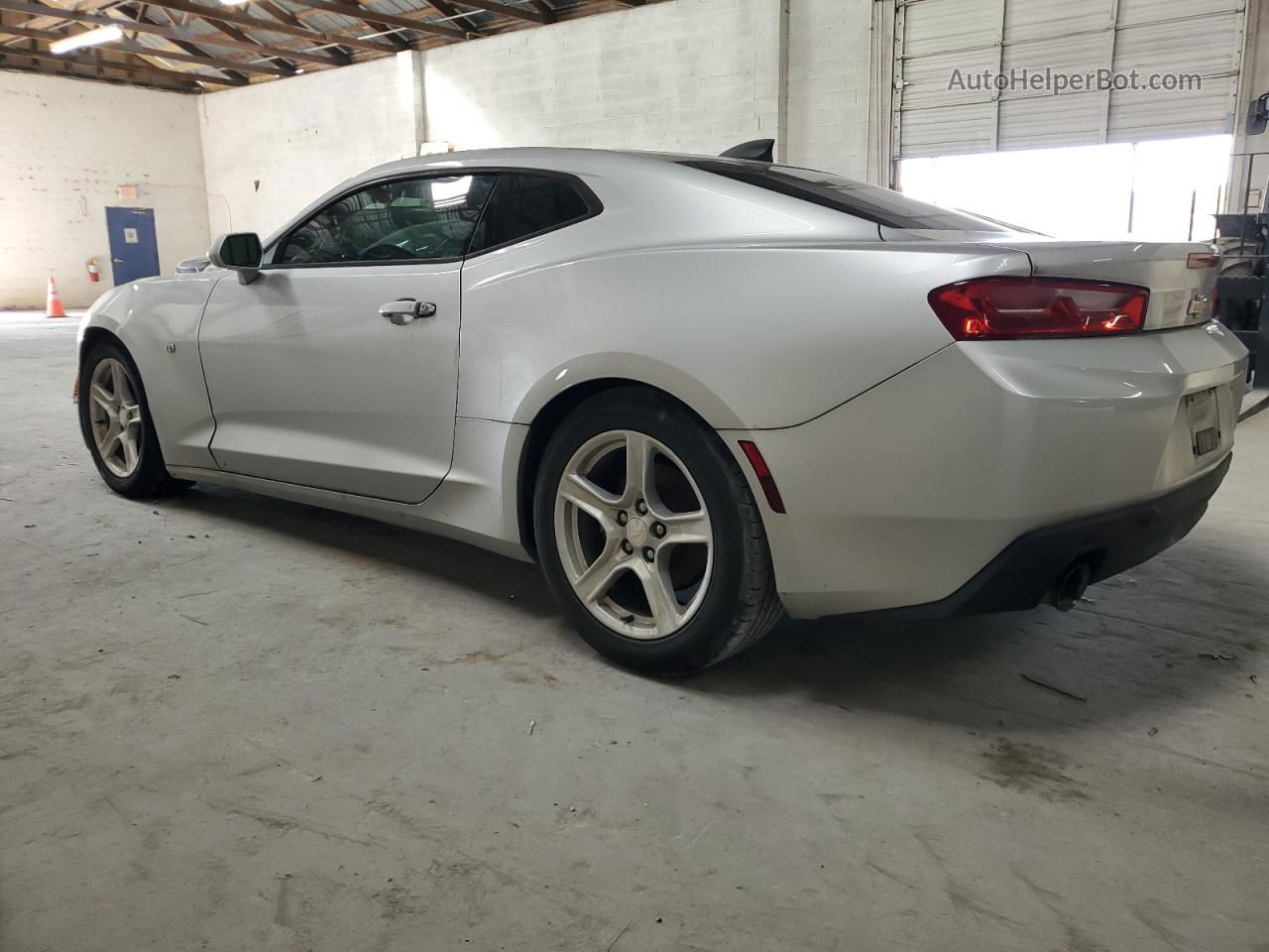 2018 Chevrolet Camaro Lt Silver vin: 1G1FB1RX2J0127000