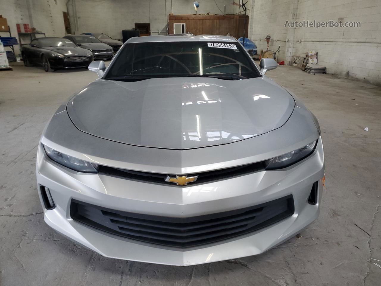 2018 Chevrolet Camaro Lt Серебряный vin: 1G1FB1RX2J0127000