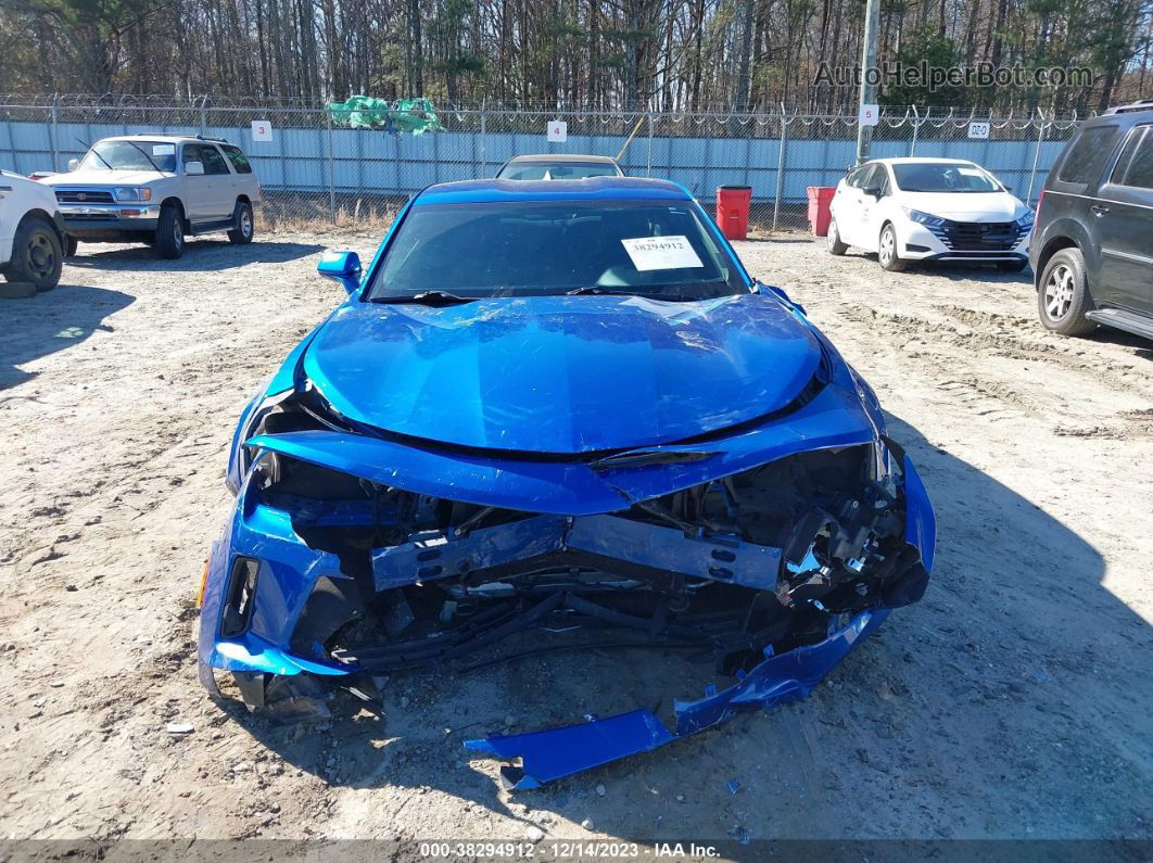 2018 Chevrolet Camaro 1lt Синий vin: 1G1FB1RX2J0186922
