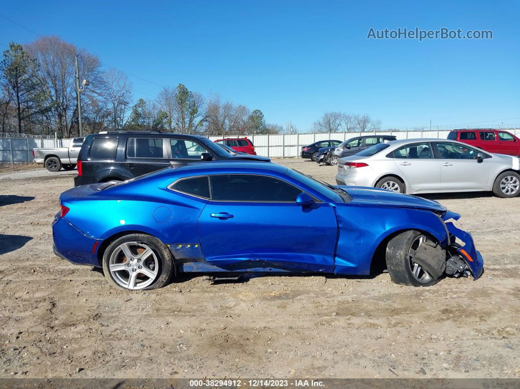 2018 Chevrolet Camaro 1lt Синий vin: 1G1FB1RX2J0186922