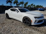 2018 Chevrolet Camaro Lt White vin: 1G1FB1RX2J0191053