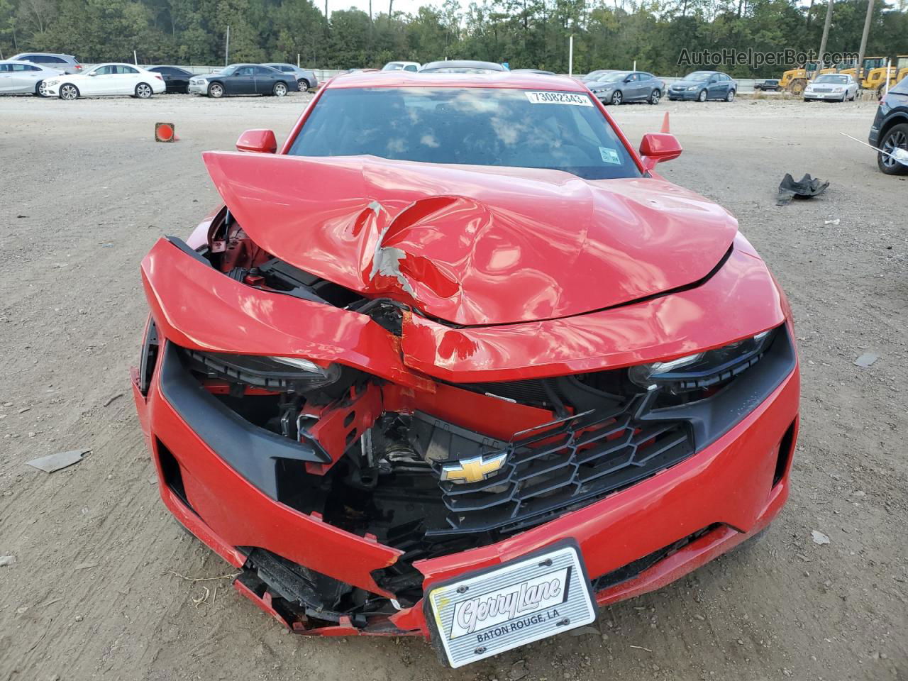 2020 Chevrolet Camaro Ls Red vin: 1G1FB1RX2L0131762