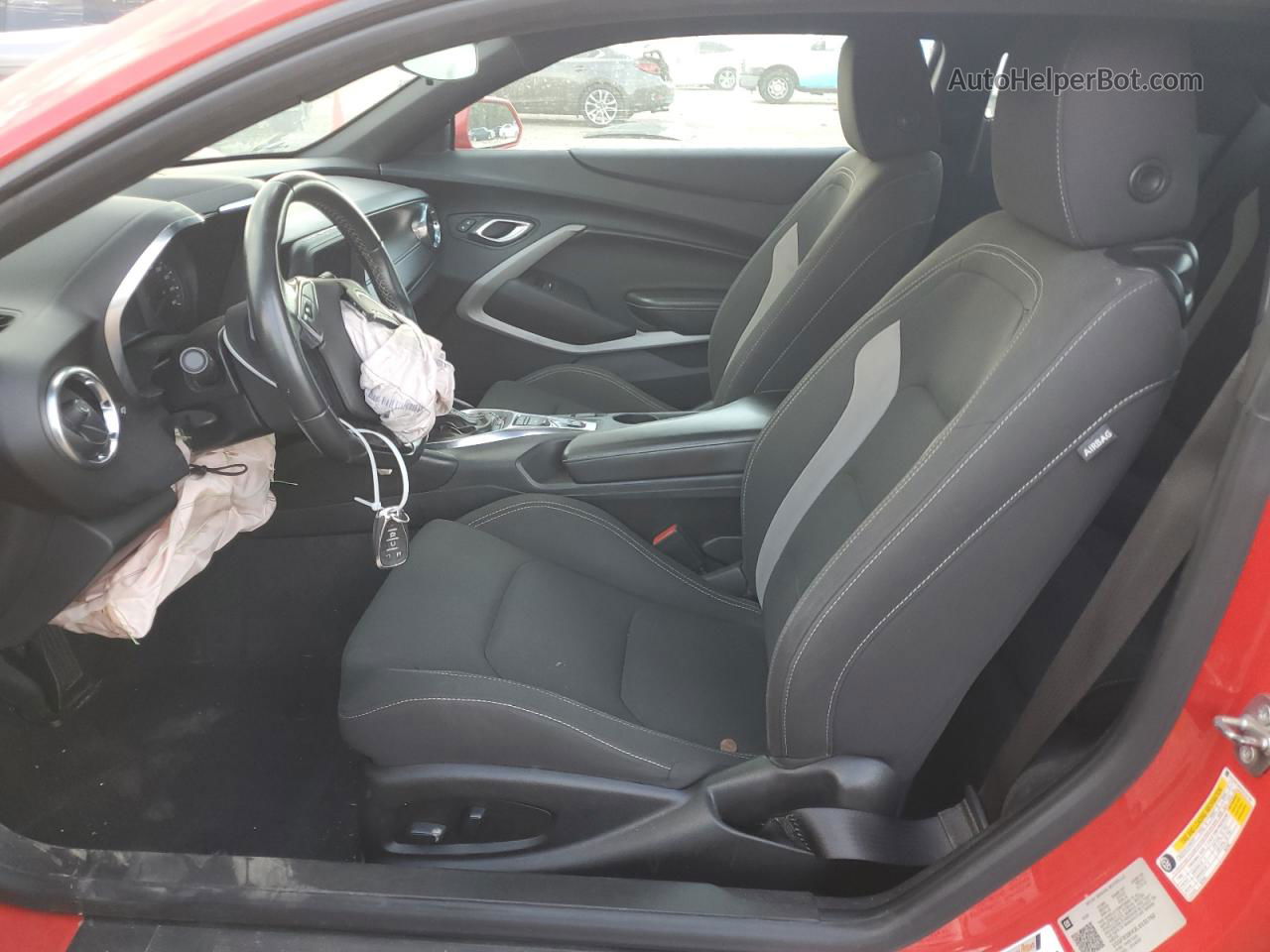 2020 Chevrolet Camaro Ls Red vin: 1G1FB1RX2L0131762