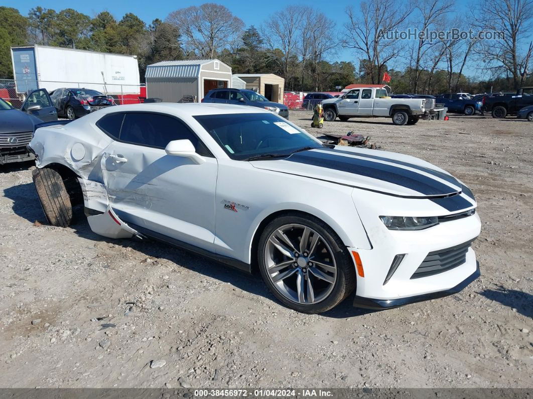 2017 Chevrolet Camaro 1lt White vin: 1G1FB1RX3H0125010