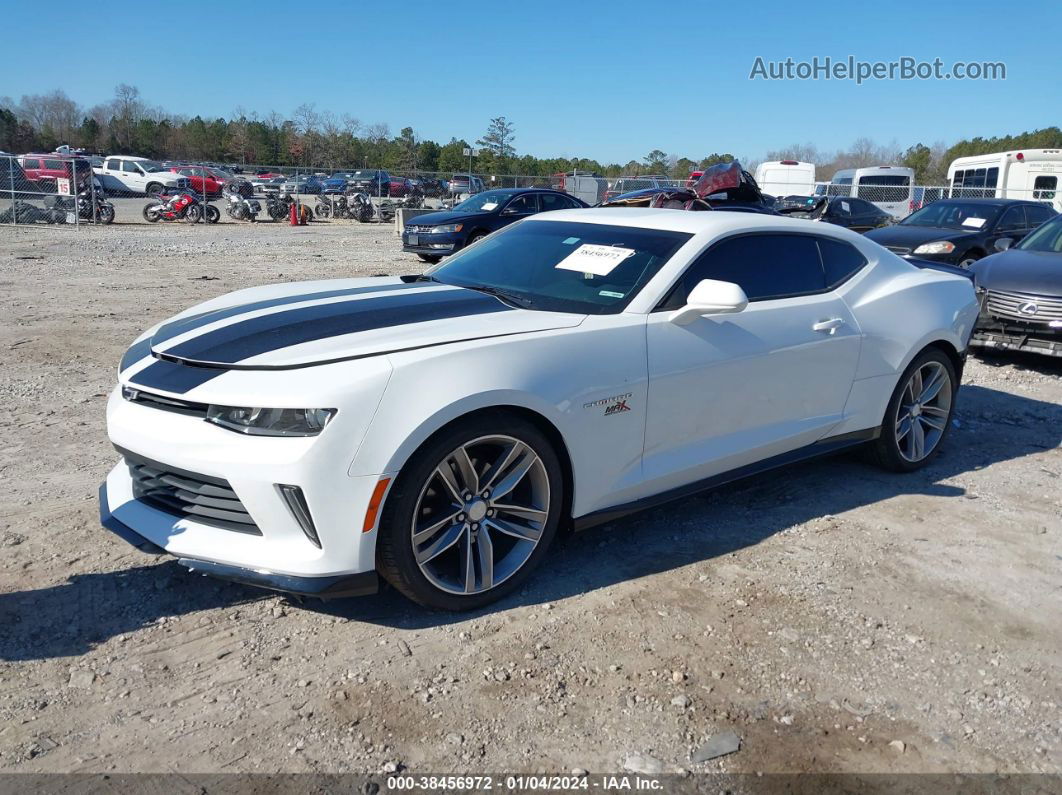 2017 Chevrolet Camaro 1lt White vin: 1G1FB1RX3H0125010