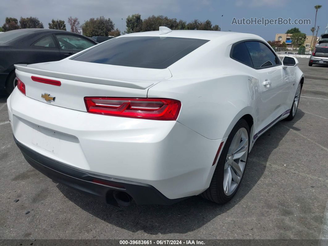 2017 Chevrolet Camaro 1lt White vin: 1G1FB1RX3H0186454