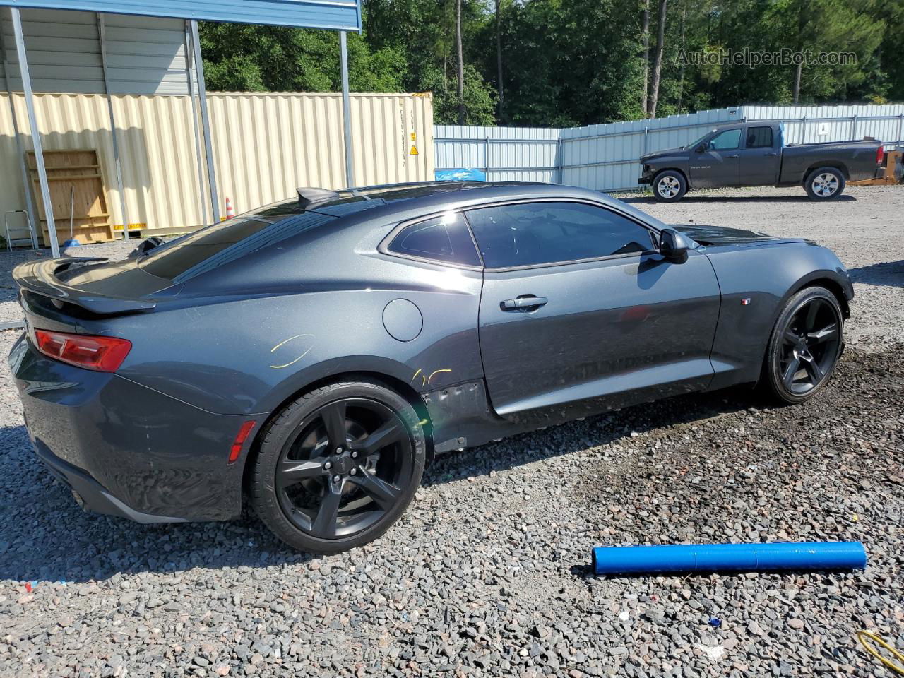 2018 Chevrolet Camaro Lt Gray vin: 1G1FB1RX3J0109086