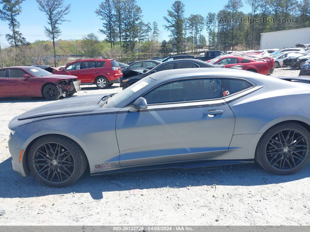 2018 Chevrolet Camaro 1lt Gray vin: 1G1FB1RX3J0148714