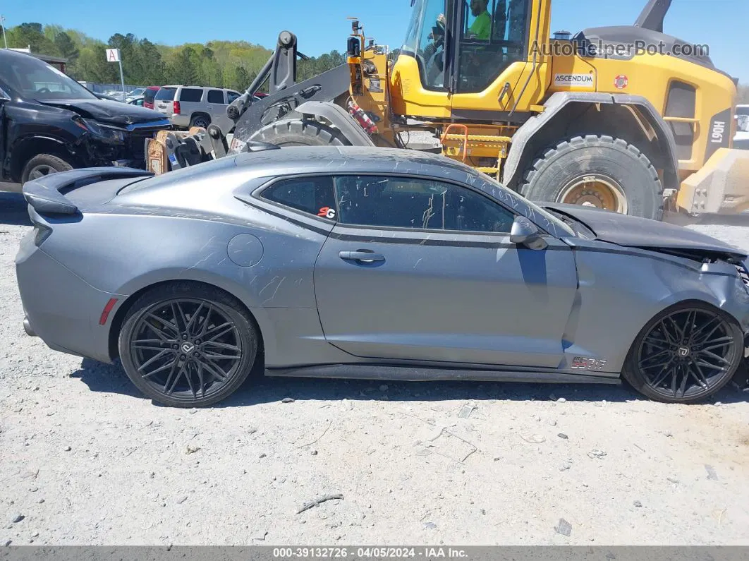 2018 Chevrolet Camaro 1lt Gray vin: 1G1FB1RX3J0148714