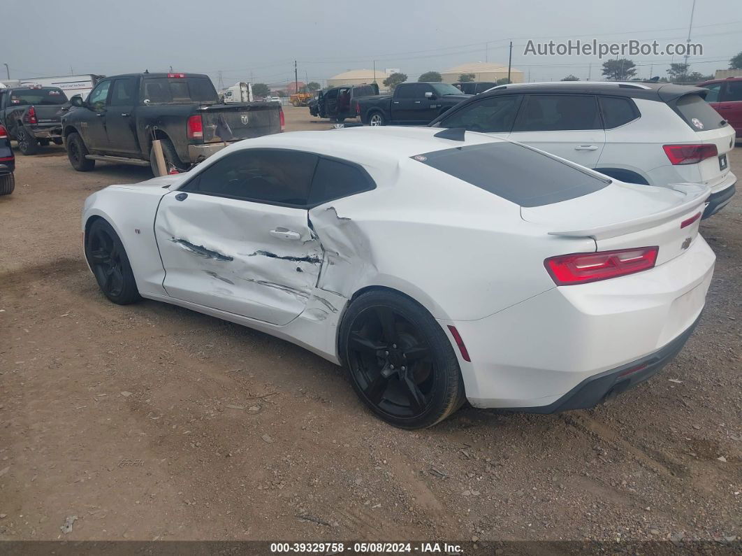 2018 Chevrolet Camaro 1lt White vin: 1G1FB1RX3J0148759