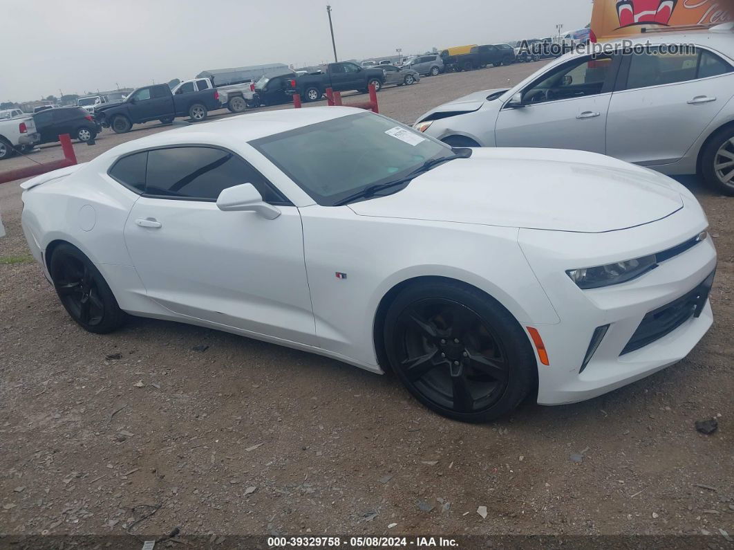 2018 Chevrolet Camaro 1lt White vin: 1G1FB1RX3J0148759