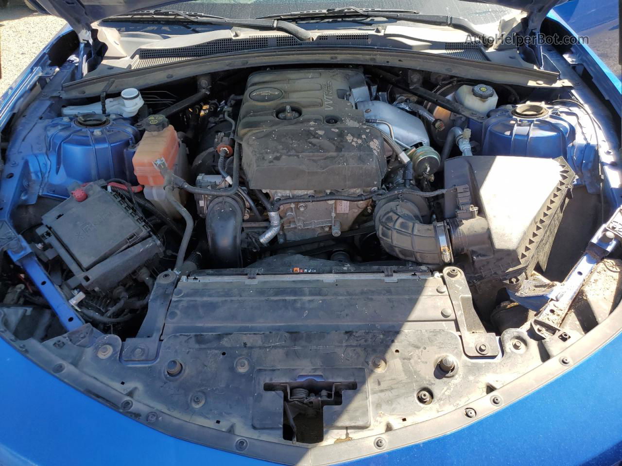 2018 Chevrolet Camaro Lt Blue vin: 1G1FB1RX3J0185231
