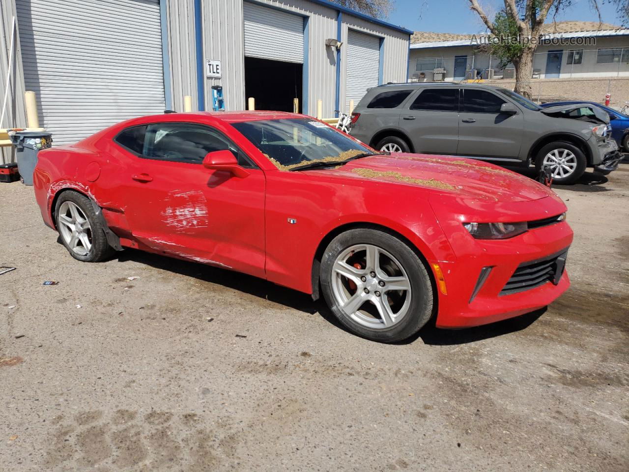 2018 Chevrolet Camaro Lt Красный vin: 1G1FB1RX3J0187738