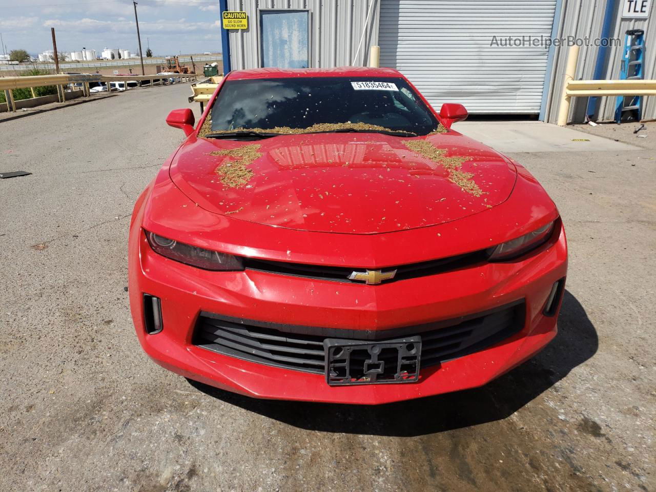 2018 Chevrolet Camaro Lt Red vin: 1G1FB1RX3J0187738