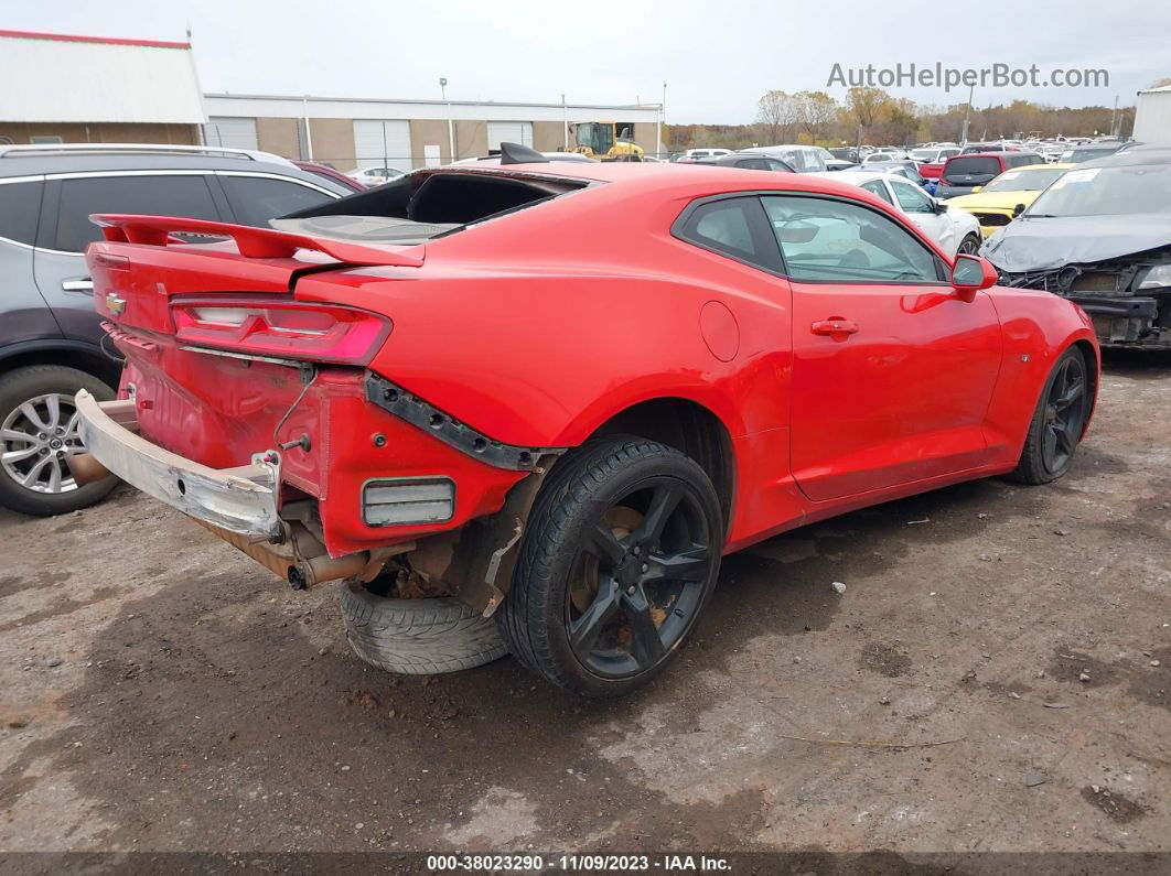 2018 Chevrolet Camaro 1lt Red vin: 1G1FB1RX3J0188274