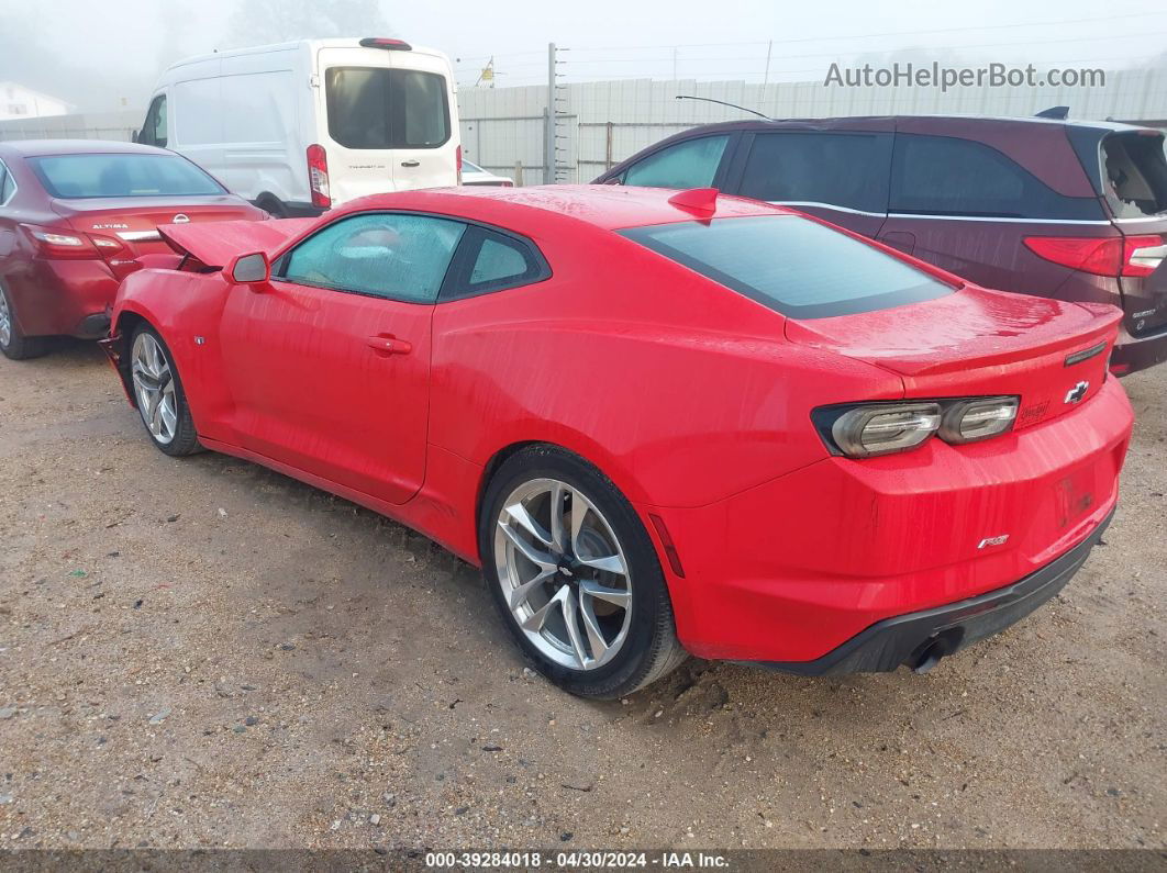 2020 Chevrolet Camaro Rwd  1lt Red vin: 1G1FB1RX3L0146495