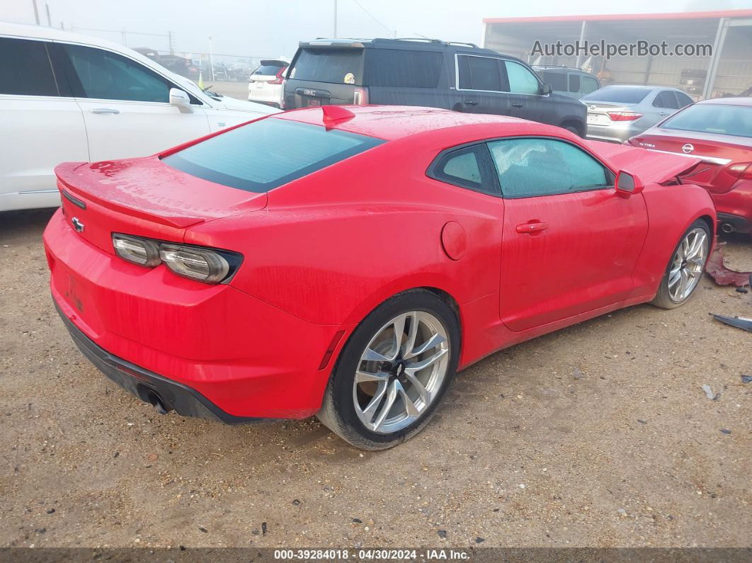 2020 Chevrolet Camaro Rwd  1lt Red vin: 1G1FB1RX3L0146495