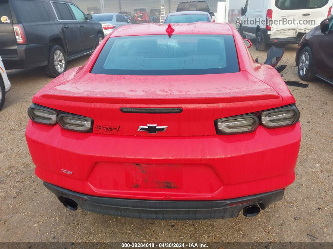 2020 Chevrolet Camaro Rwd  1lt Красный vin: 1G1FB1RX3L0146495