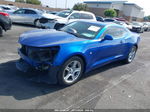 2017 Chevrolet Camaro 1lt Blue vin: 1G1FB1RX4H0115263