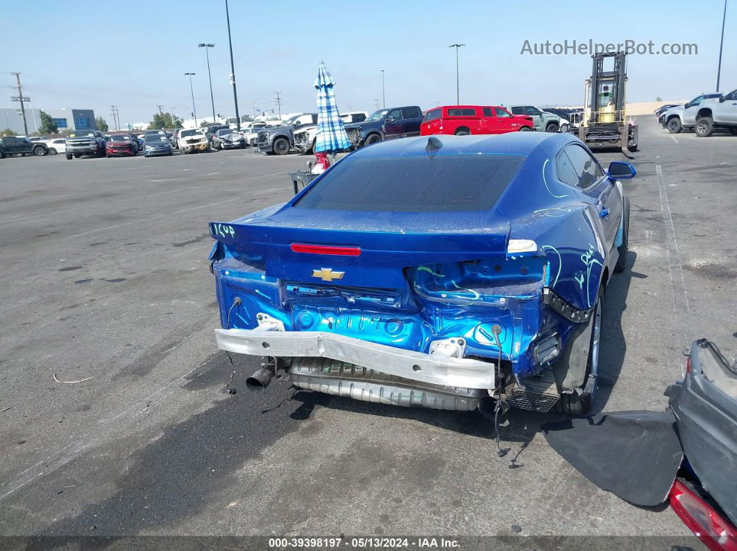 2017 Chevrolet Camaro 1lt Blue vin: 1G1FB1RX4H0115263