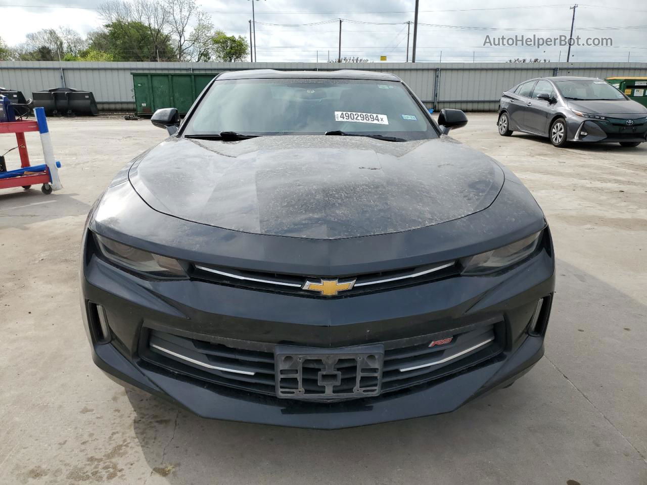 2017 Chevrolet Camaro Lt Черный vin: 1G1FB1RX4H0181425