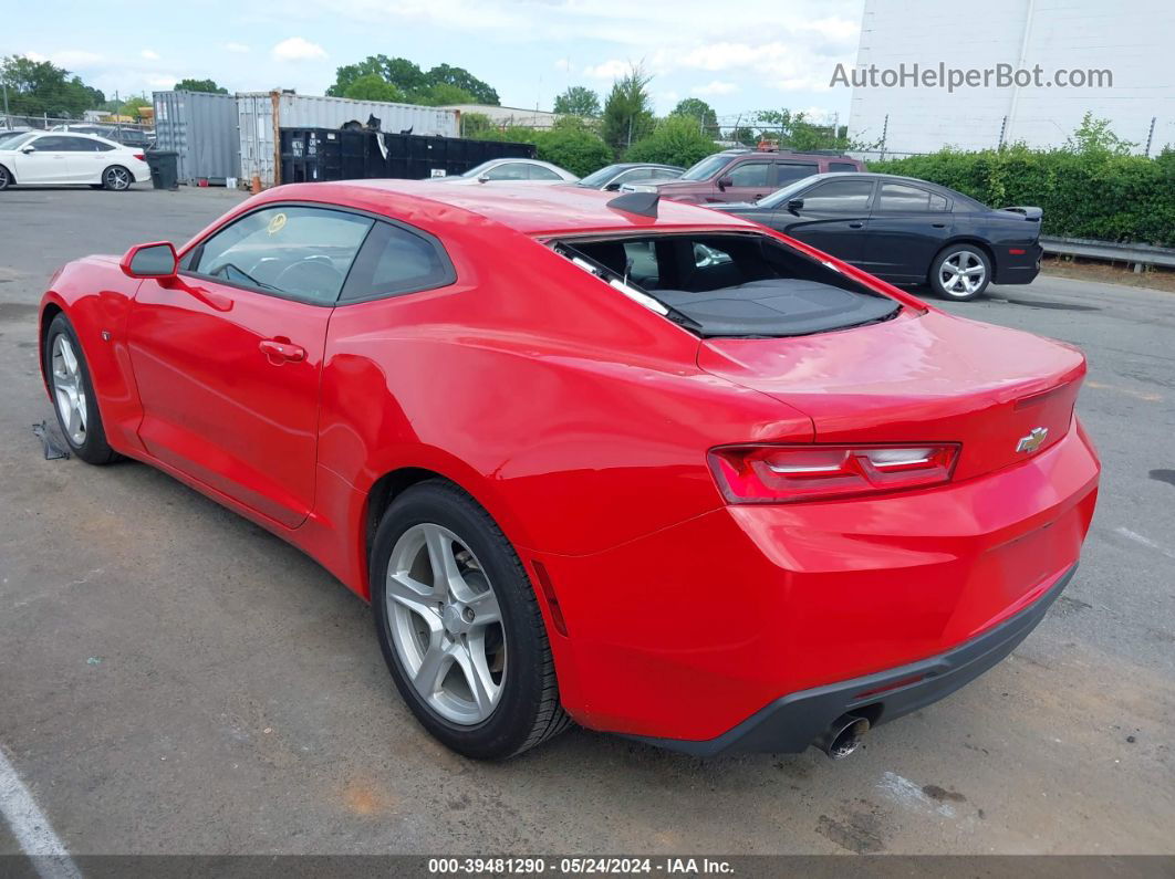 2018 Chevrolet Camaro 1lt Red vin: 1G1FB1RX4J0117827