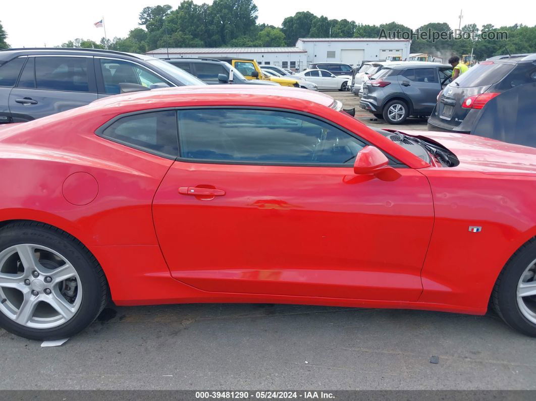 2018 Chevrolet Camaro 1lt Red vin: 1G1FB1RX4J0117827