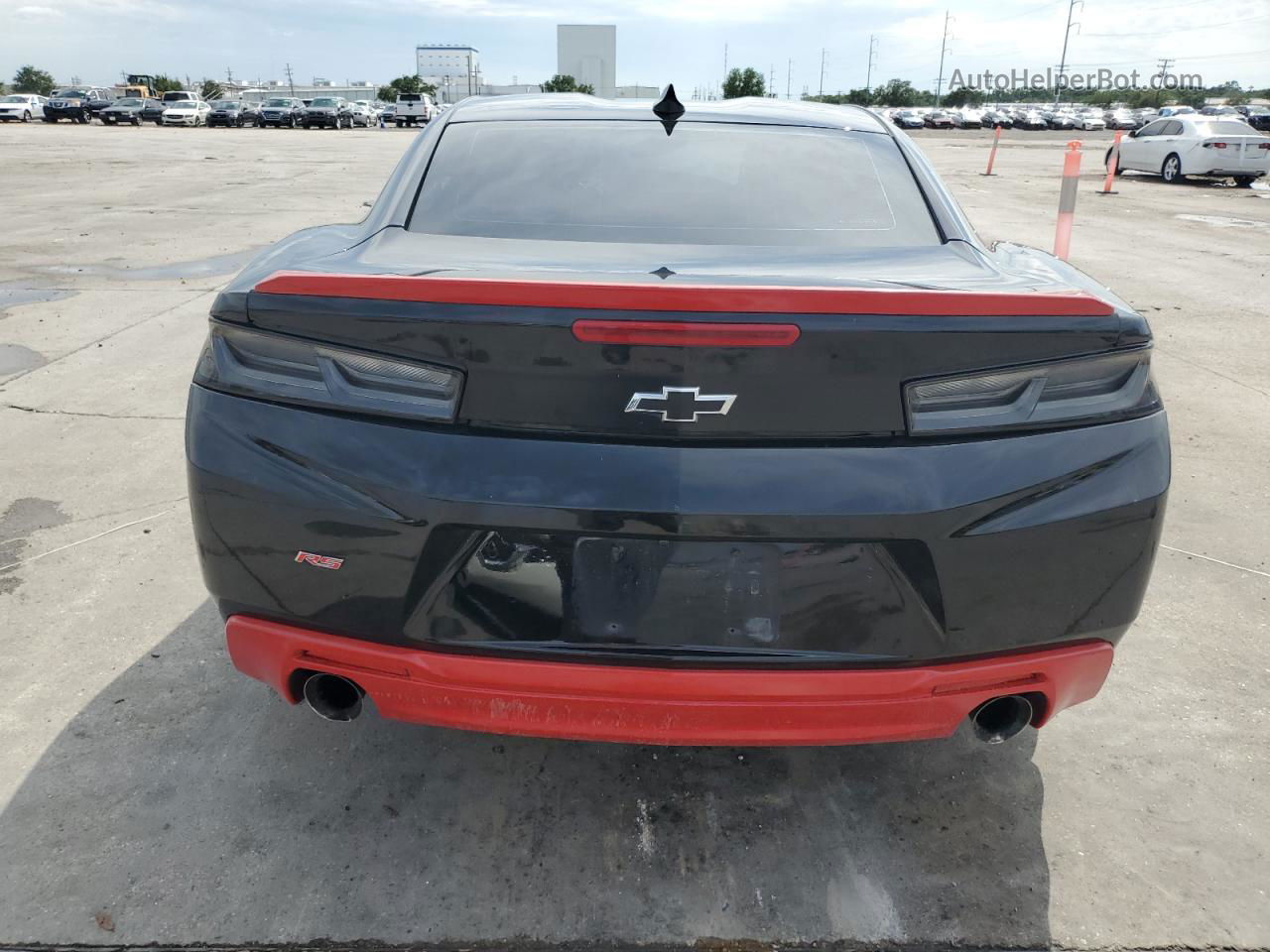 2018 Chevrolet Camaro Lt Black vin: 1G1FB1RX4J0186937