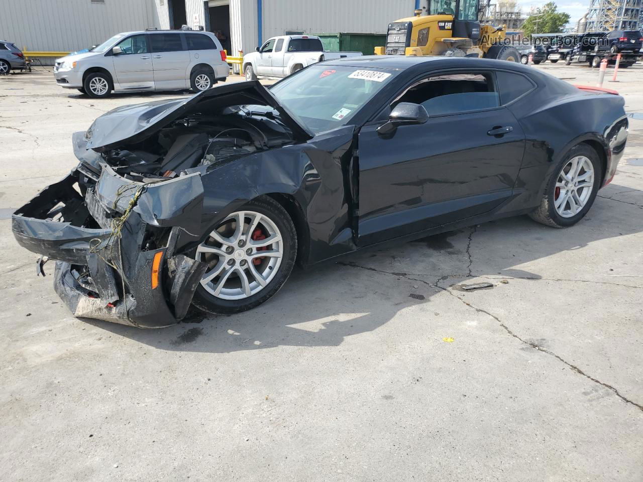 2018 Chevrolet Camaro Lt Black vin: 1G1FB1RX4J0186937