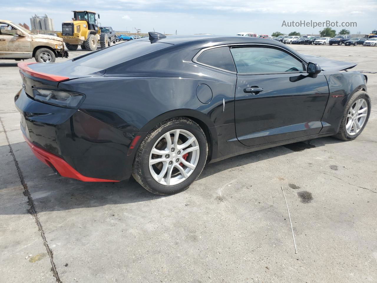 2018 Chevrolet Camaro Lt Black vin: 1G1FB1RX4J0186937