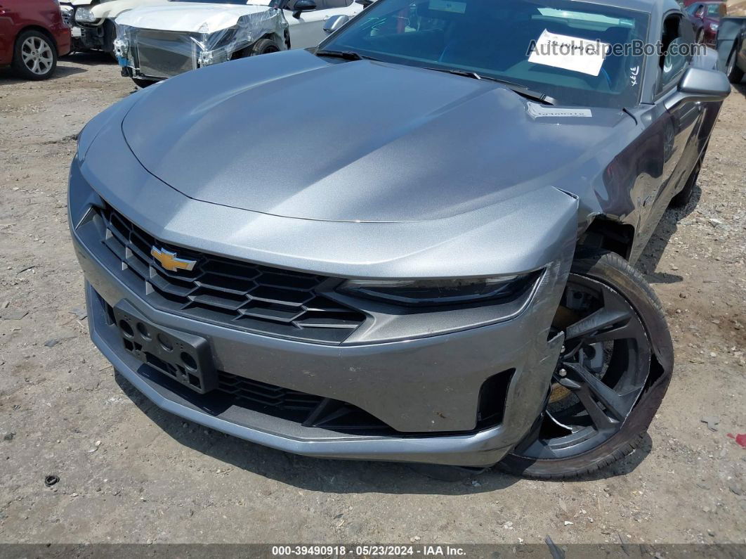 2020 Chevrolet Camaro Rwd  1lt Gray vin: 1G1FB1RX4L0137174