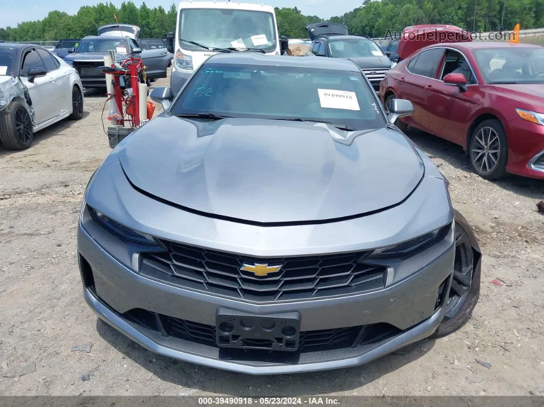 2020 Chevrolet Camaro Rwd  1lt Gray vin: 1G1FB1RX4L0137174