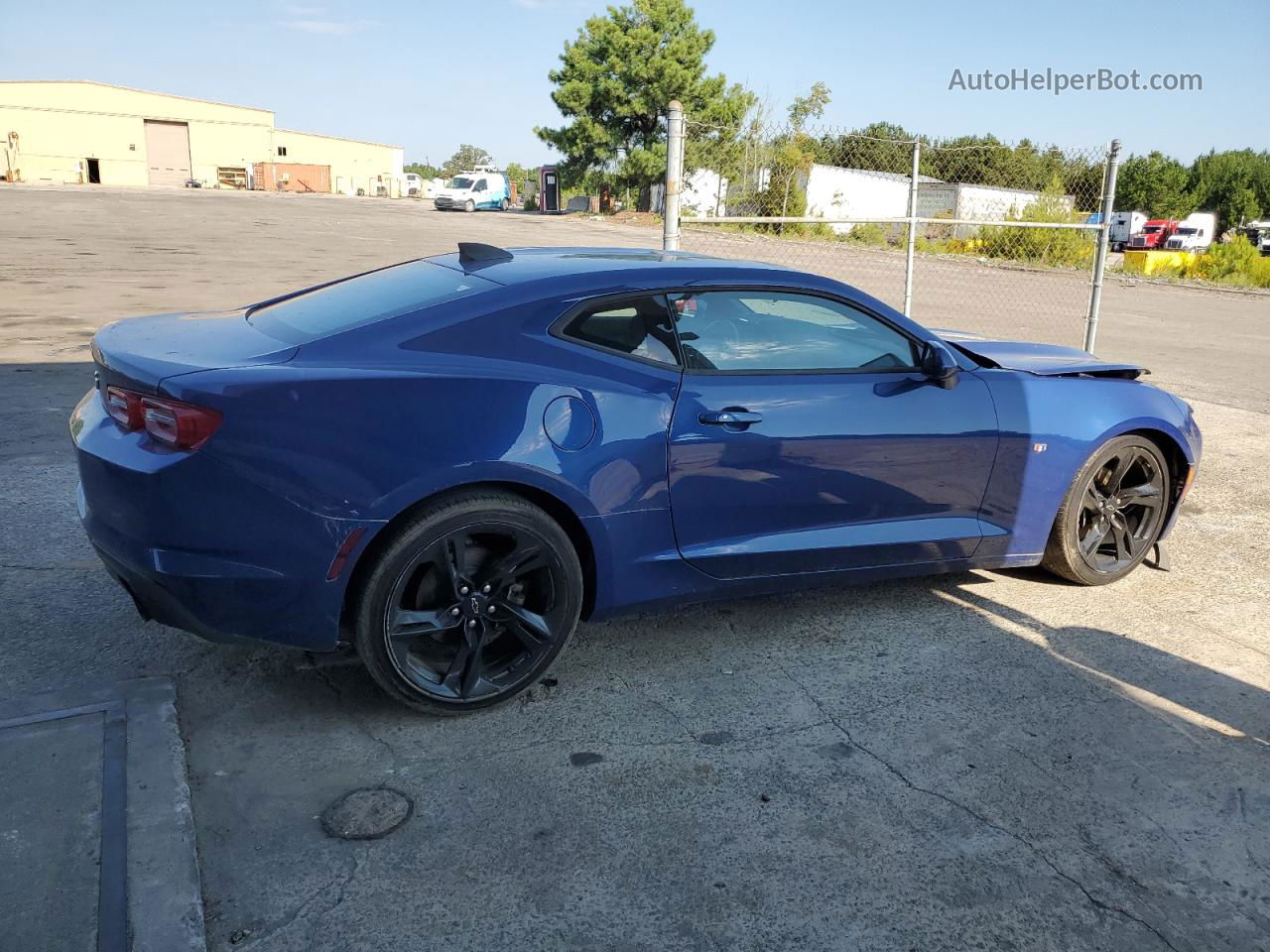 2020 Chevrolet Camaro Ls Blue vin: 1G1FB1RX4L0147218