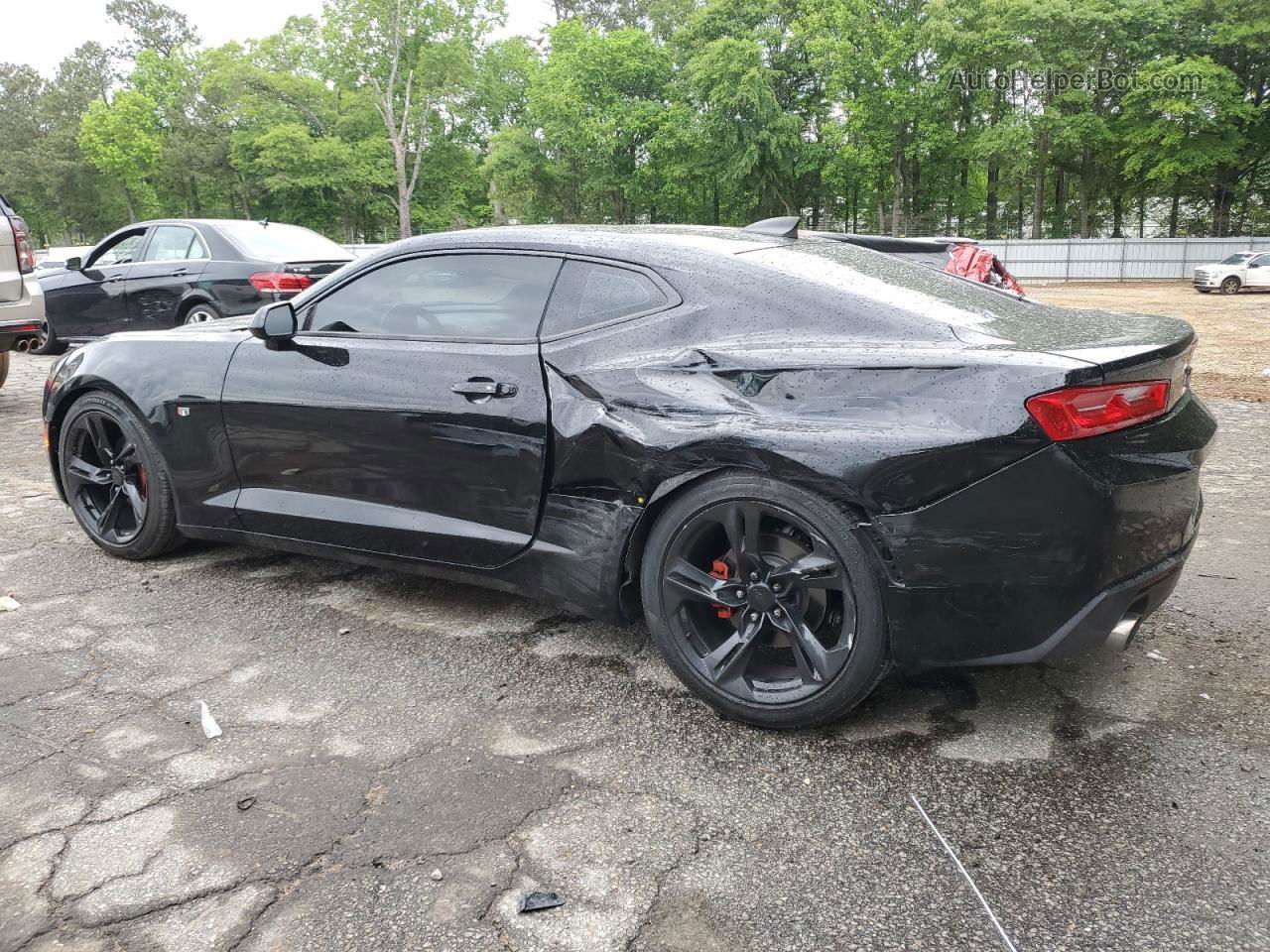 2017 Chevrolet Camaro Lt Black vin: 1G1FB1RX5H0175651