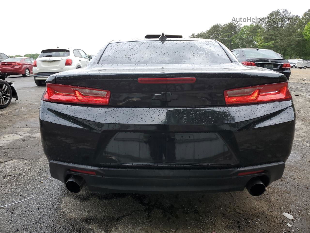 2017 Chevrolet Camaro Lt Черный vin: 1G1FB1RX5H0175651