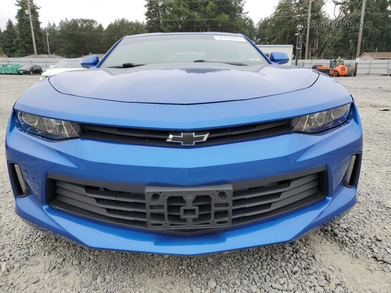 2018 Chevrolet Camaro Lt Blue vin: 1G1FB1RX5J0156412