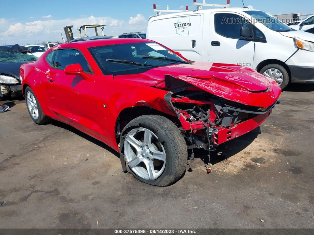 2018 Chevrolet Camaro 1lt Red vin: 1G1FB1RX5J0166504